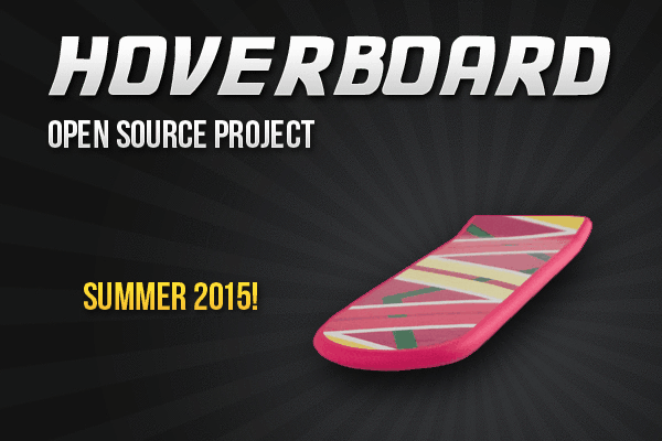 Hoverboard photo pour crowdfunding