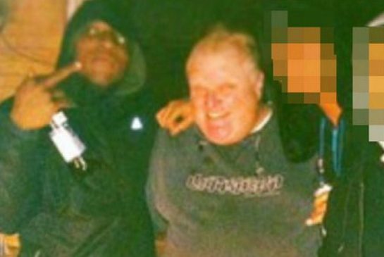Toronto Mayor Rob Ford is shown on the U.S. website Gawker.com in a video  that is alleged to show Ford smoking crack cocaine. Ford called the idea "ridiculous."