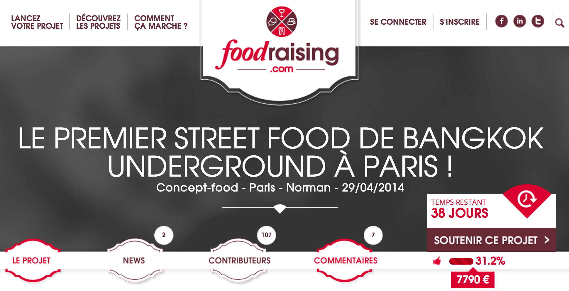 FoodRaising lance un nouveau modèle de plateforme de crowdfunding en se focalisant sur les projets culinaires