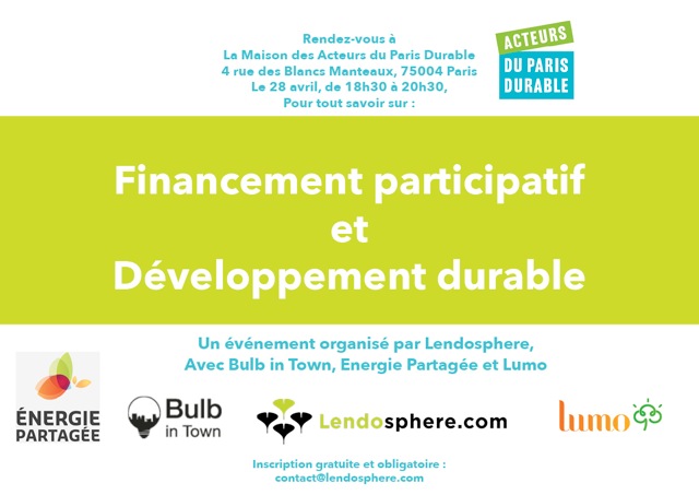 Financement participatif et développement durable