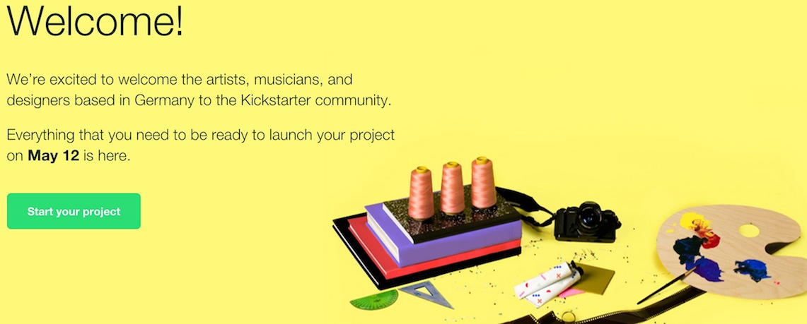 La plateforme de crowdfunding Kickstarter débarque en Allemagne