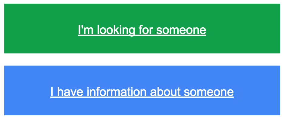 Person Finder, le crowdsourcing par Google