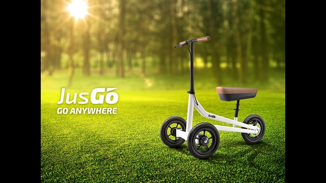 JusGo Mobiliti Scooter:  Goodbye Crutches!  Go Anywhere! project video thumbnail