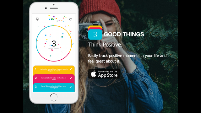 3 Good Things: Easily Track Life's Positive Moments project video thumbnail