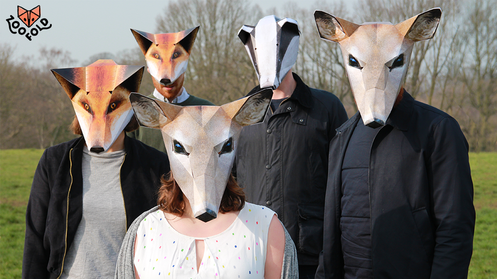 Zoofold: Eco-friendly folding animal heads project video thumbnail