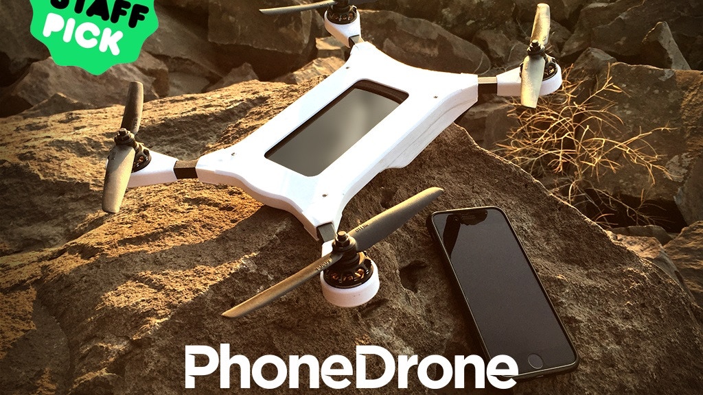PhoneDrone Ethos - A whole new dimension for your smartphone project video thumbnail