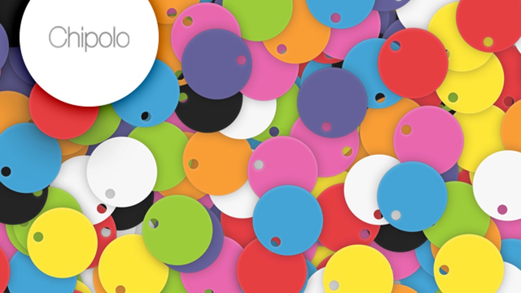 Chipolo - Bluetooth Item Finder for iPhone and Android project video thumbnail