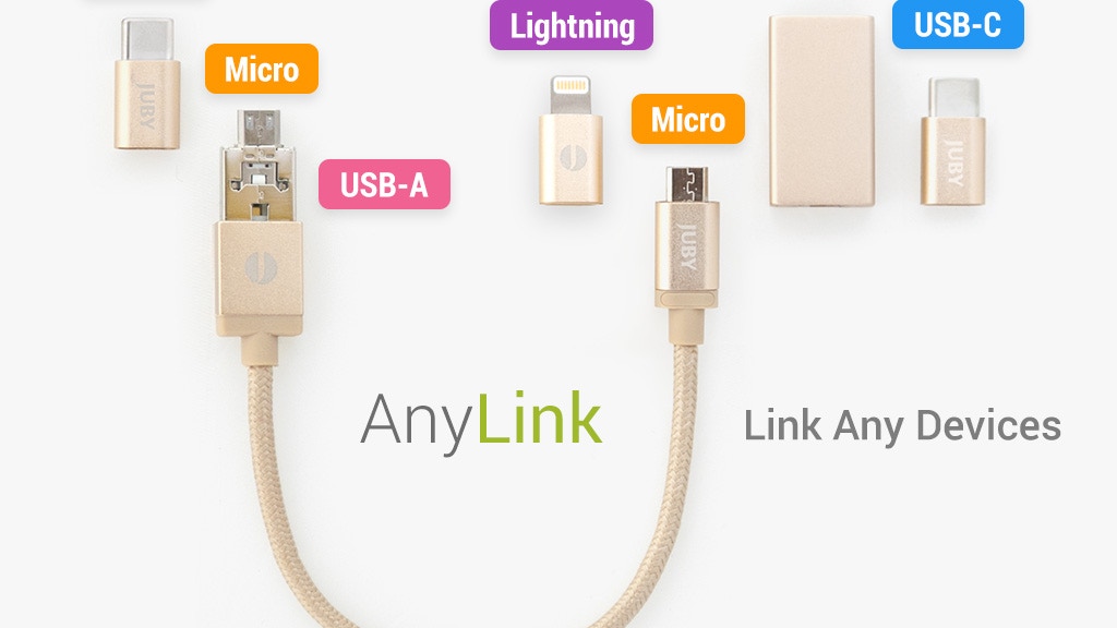 AnyLink™ - The Only Charging Cable You Ever Need! project video thumbnail