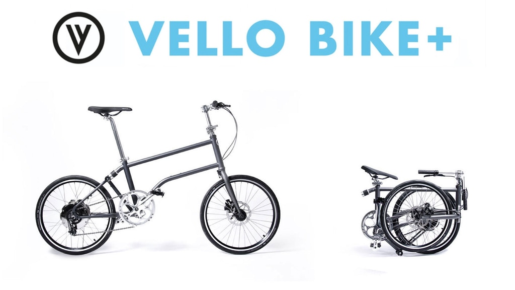 VELLO BIKE+ The First Self-Charging Folding E-Bike project video thumbnail