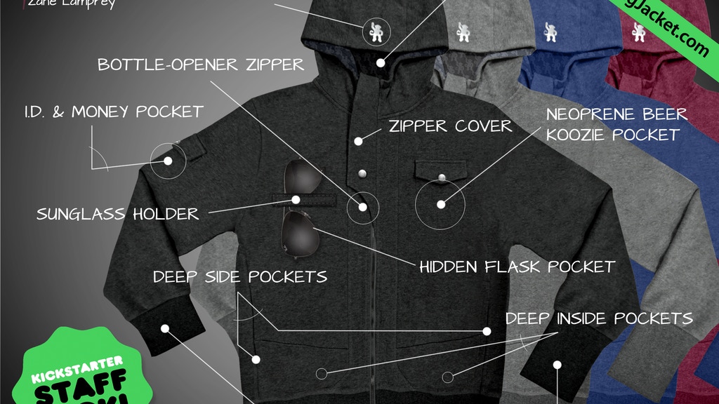 THE DRINKING JACKET: the ultimate gift for any drinker! project video thumbnail