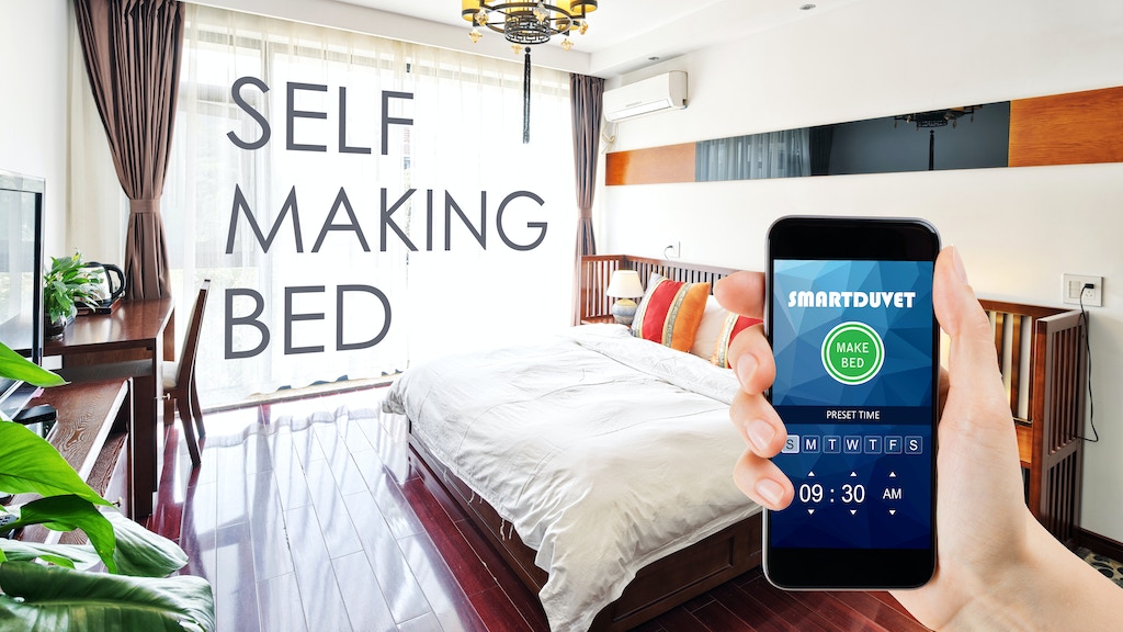 SMARTDUVET: The self-making bed is here! project video thumbnail