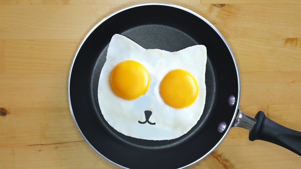 Sunny Side Up Eggs - Cat Fried Egg Mold project video thumbnail