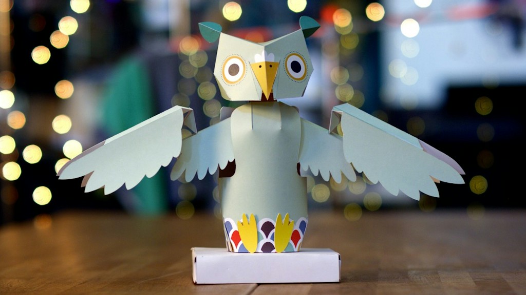 Oomiyu | A Playful Arduino 101-based Cardstock Robot Owl (Canceled) project video thumbnail