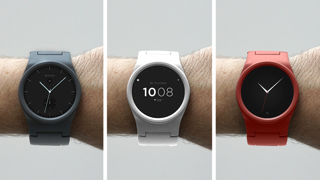 BLOCKS - The World's First Modular Smartwatch project video thumbnail