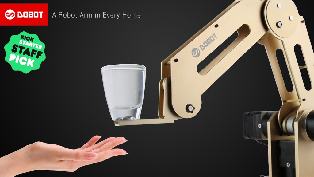 Dobot: Robotic Arm for Everyone, Arduino & Open Source project video thumbnail