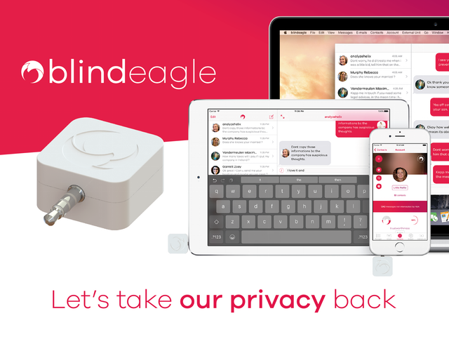 blindeagle : world's first unbreakable chats and emails project video thumbnail