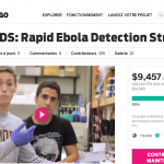 [MÉDECINE] Une campagne de crowdfunding pour financer un test de dépistage du virus Ebola