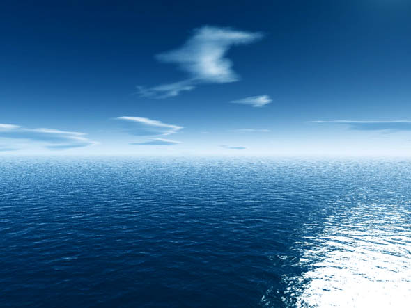 Lucie on the sea