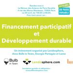 [ÉVÉNEMENT] Financement participatif et développement durable